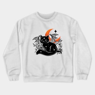 Evil cat Crewneck Sweatshirt